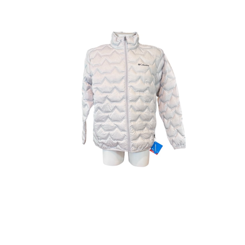 Men's Columbia down Puffer Jacket xXL Gray - Picture 3 of 6